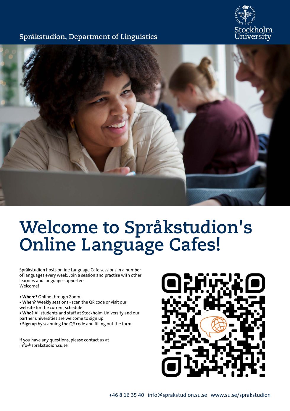 CIVIS Language activities at Stockholm University spring 2025 | FLLS-UB