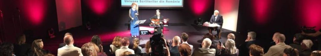 Lect. dr. Diana Yüksel, premiată la Gala Premiilor Uniunii Scriitorilor din România