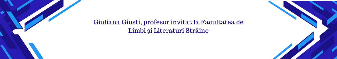 Ediția 25 a Săptămânii Limbii Italiene în lume – Giuliana Giusti profesor invitat la FLLS